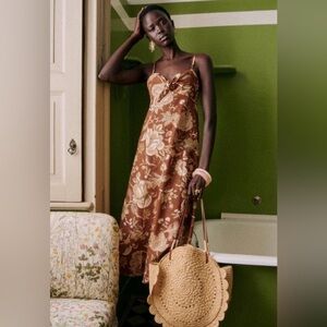 Sézane Chiaretta Dress (Size 10/42)-NWT